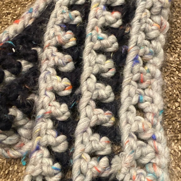 Handmade, Boho Inspired Scarf, one of a kind - Picture 2 of 3